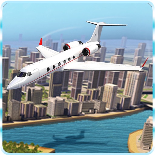Fly Airplane Simulator : Crazy Flight Game - Pro icon