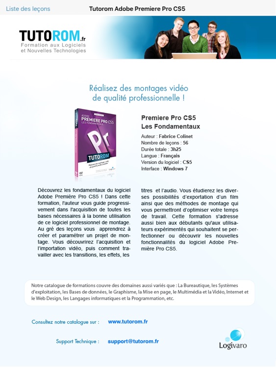 Tutorom Adobe Premiere Pro CS5 screenshot-4