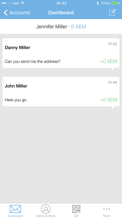 NEM Wallet screenshot 4