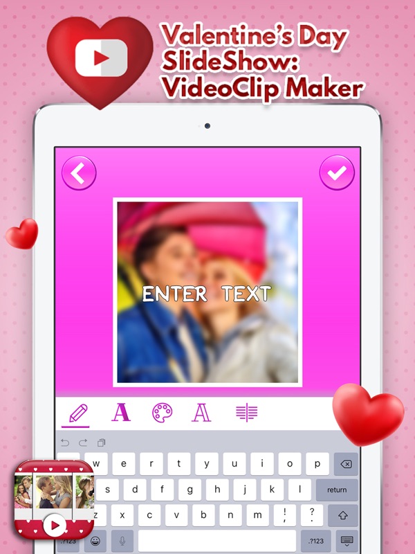 valentines day slideshow videoclip maker online game valentines day slideshow