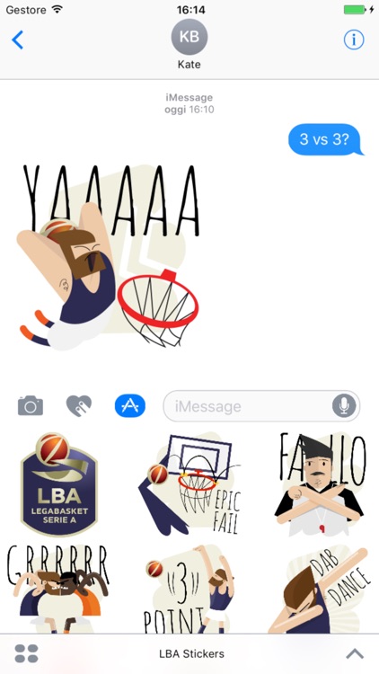 LBA stickers - LegaBasket Serie A
