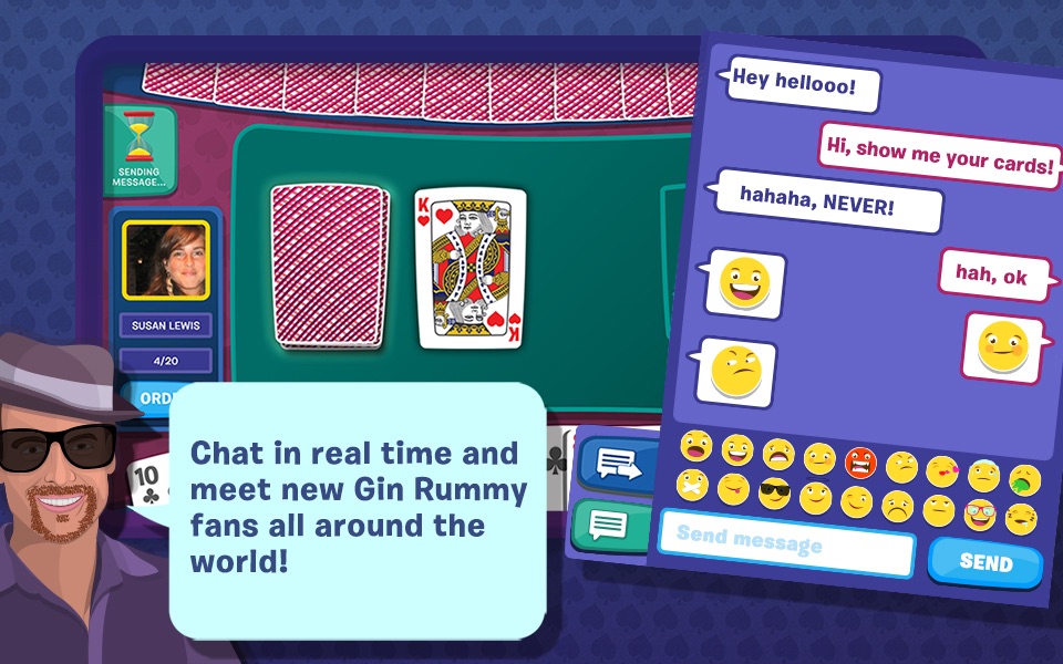 Gin Rummy Blyts screenshot 2