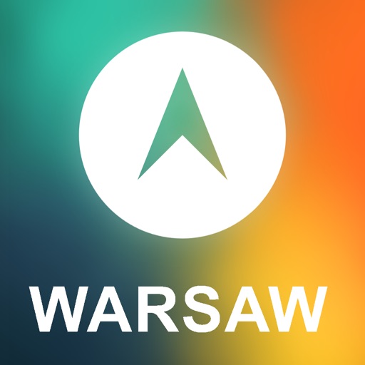 Warsaw, Poland Offline GPS : Car Navigation icon