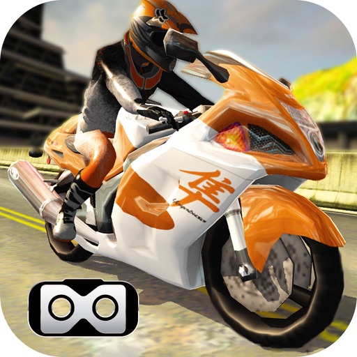 VR Moto Attack Racer : Free Virtual Reality Game