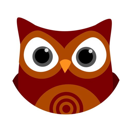 Cute Owls Stickers Icon