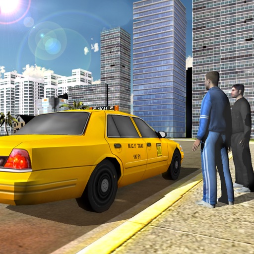 City Taxi Driver 3D Simulator Icon