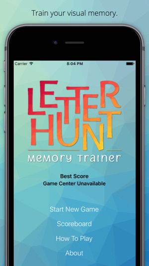 Letter Hunt - Memory Trainer