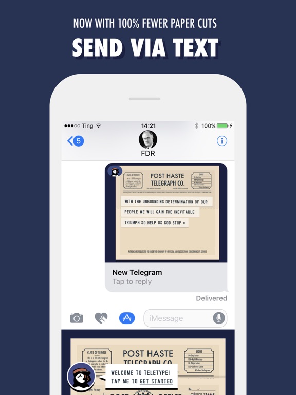 Teletype - Send Instant Telegramsのおすすめ画像3