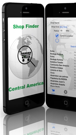 Shop Finder Central America