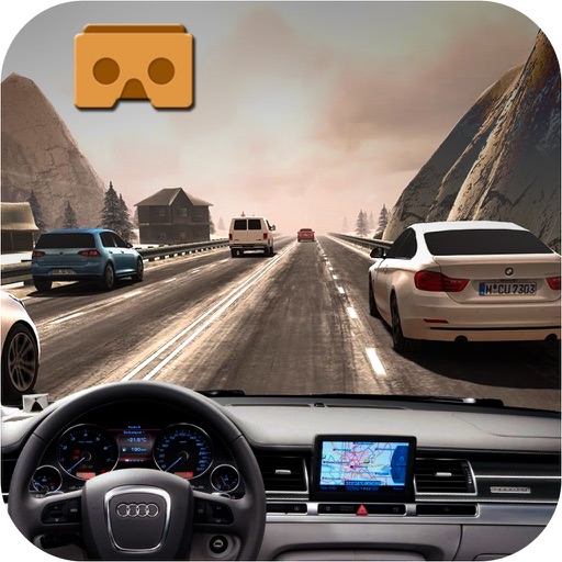 VR Real Highway Traffic Racer icon