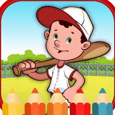 Activities of Sport baseball coloring  games for kids