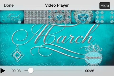 PATTCAST's March Aquamarine (Lefties) - Crochet screenshot 2