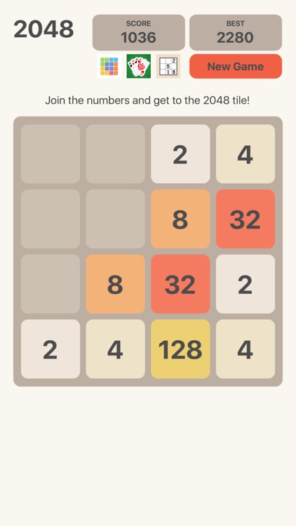 2048 Number Logic Games