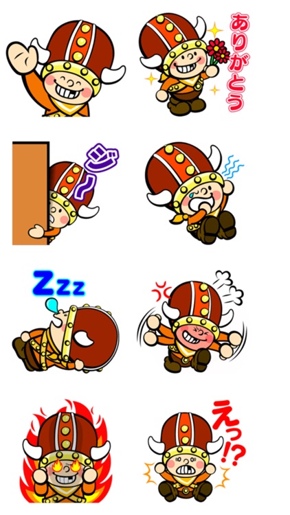 Little Viking Stickers