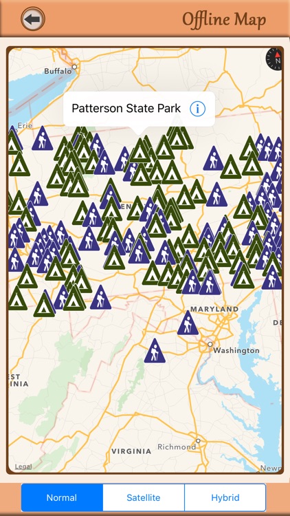 Pennsylvania Campgrounds & Hiking Trails Offline screenshot-4
