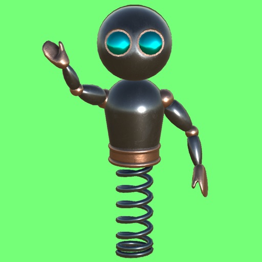 Springy Robot Icon