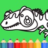 T Rex Dinosaur Coloring Book hd for kids free