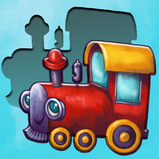 Puzzles for toddlers with train iOS App