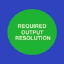 Get Required Output Resolution for iOS, iPhone, iPad Aso Report