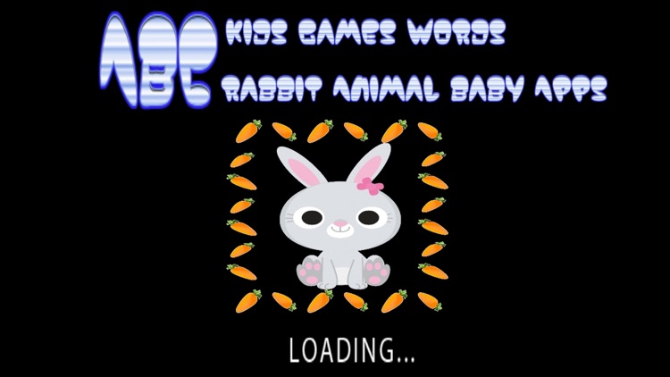 ABC Kids Games Words - Rabbit Animal Baby Apps