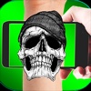 Tattoo Skull On Screen Joke