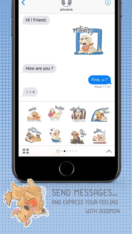 Dodimon & Friends Stickers for iMessage