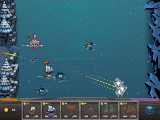Battle Seaships:Pirate Invasion, game for IOS