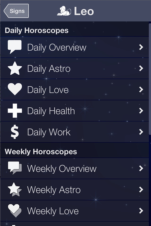 Daily Horoscopes - Astrology for Your Zodiac Signs screenshot 2
