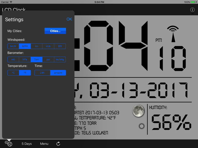 LCD Wallclock+Weather(圖2)-速報App