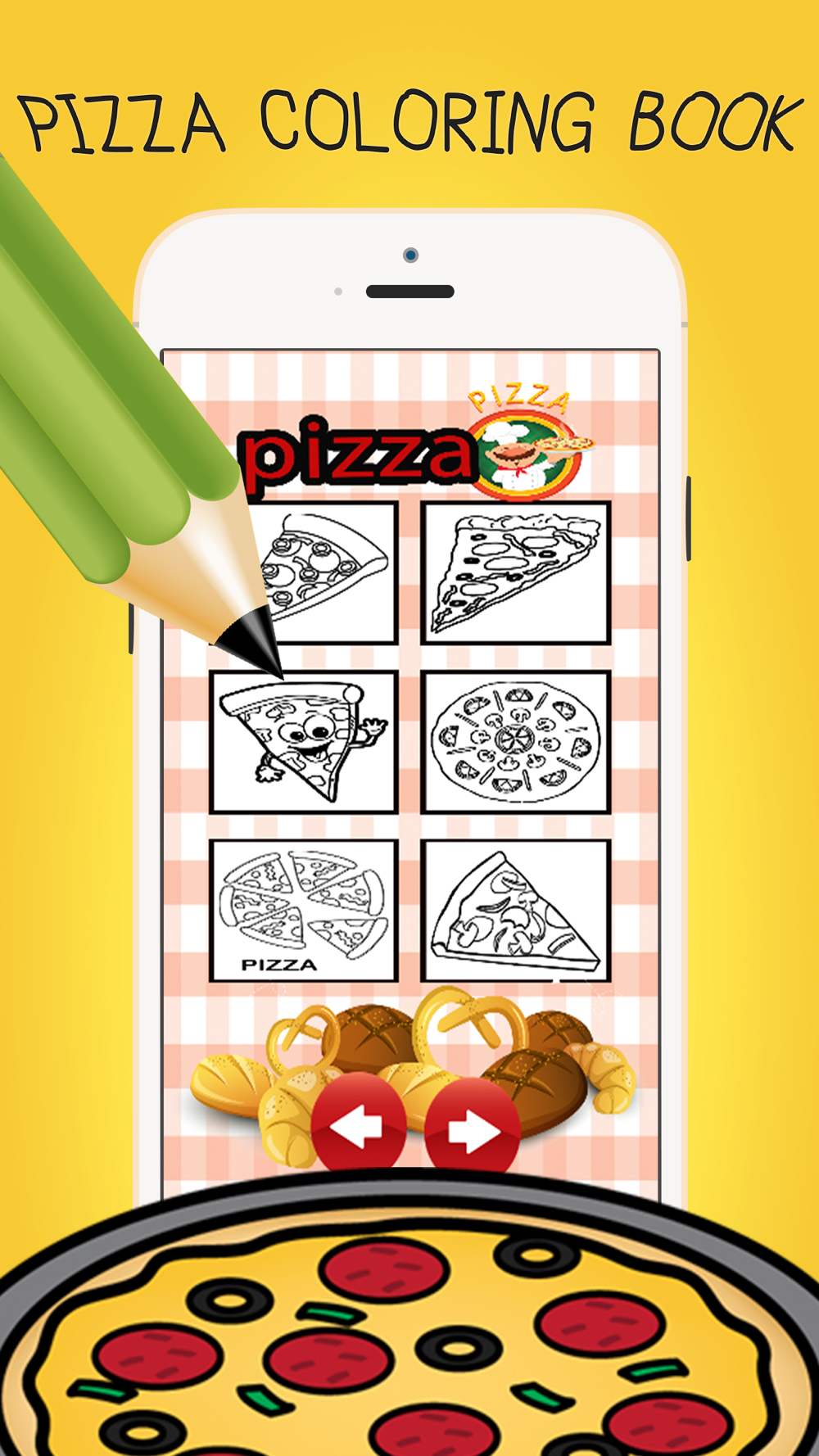 Download Color Me Pizza Maker Fun Coloring Book Pages Kids Free Download App For Iphone Steprimo Com