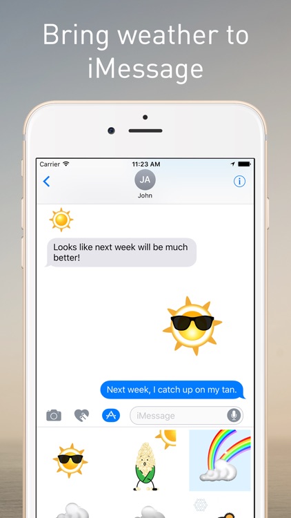 The Weather Network Stickers for iMessage