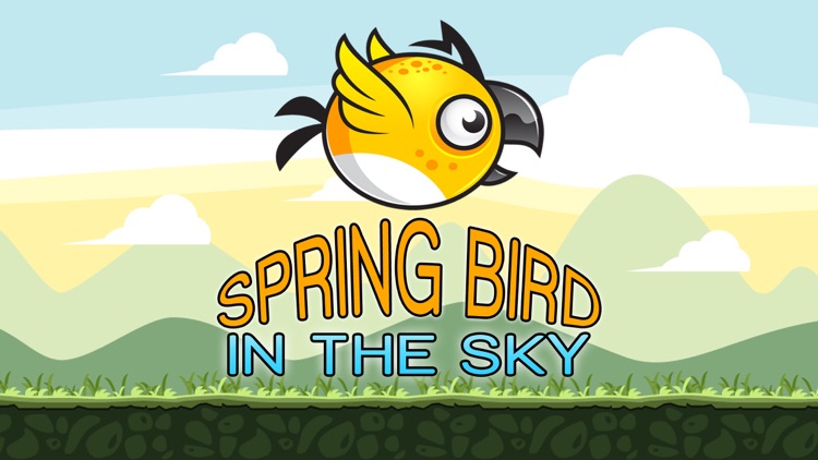 Spring Bird In The Sky