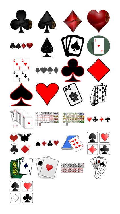 Playing Cards Sticker Pack