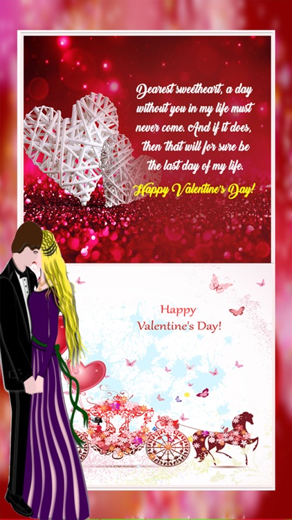 Valentine's Day Card Maker - Love Wishes,Quotes