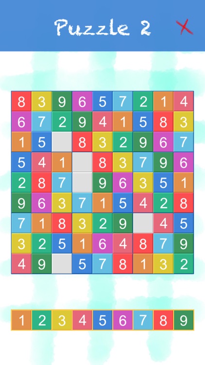 Sudoku Color - Classic Number Jigsaw screenshot-3