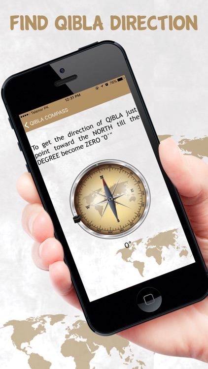 Qibla Compass - Qibla Direction