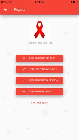 Game screenshot iMonitor+ HIV Self Test apk