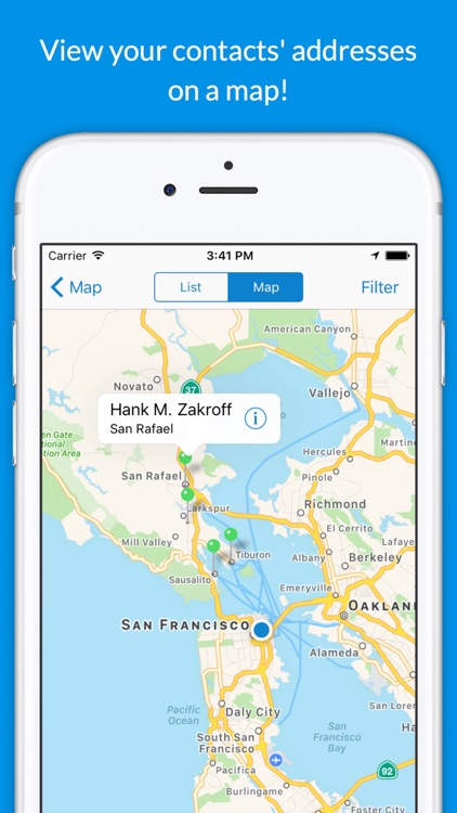 Map For Contacts