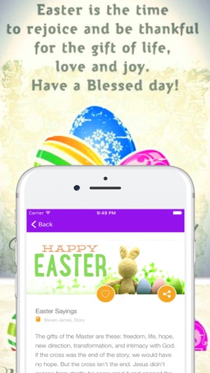 復活節問候祝福語錄名言：消息 - Easter Greetings Wishes & Quotes(圖4)-速報App