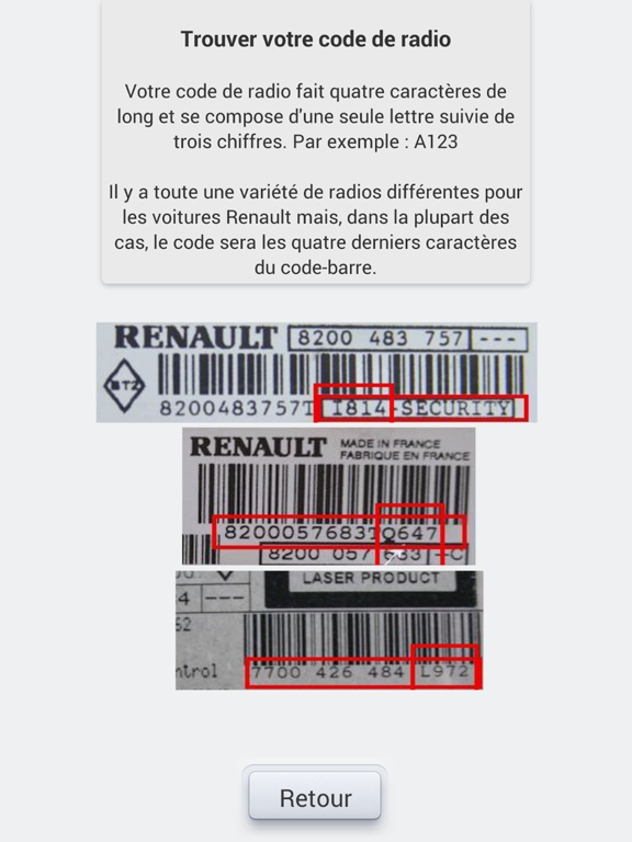 Déblayeur Renault Radio Déblayeur Renault Radio