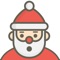 Christmas is coming, So start wishing with Santa Claus Emoji - Christmas Emoji Stickers New messaging in Message App