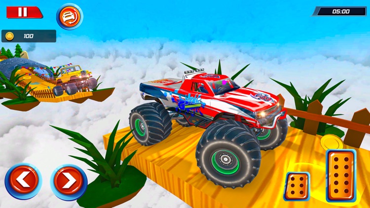 Monster Truck Stunt Racing Sim screenshot-3