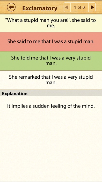 Grammar Express: Reported Speech Lite screenshot-3