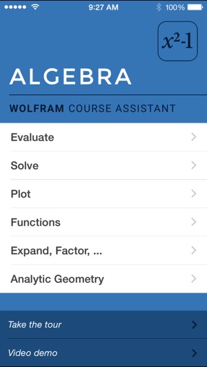 Wolfram Algebra Course Assistant