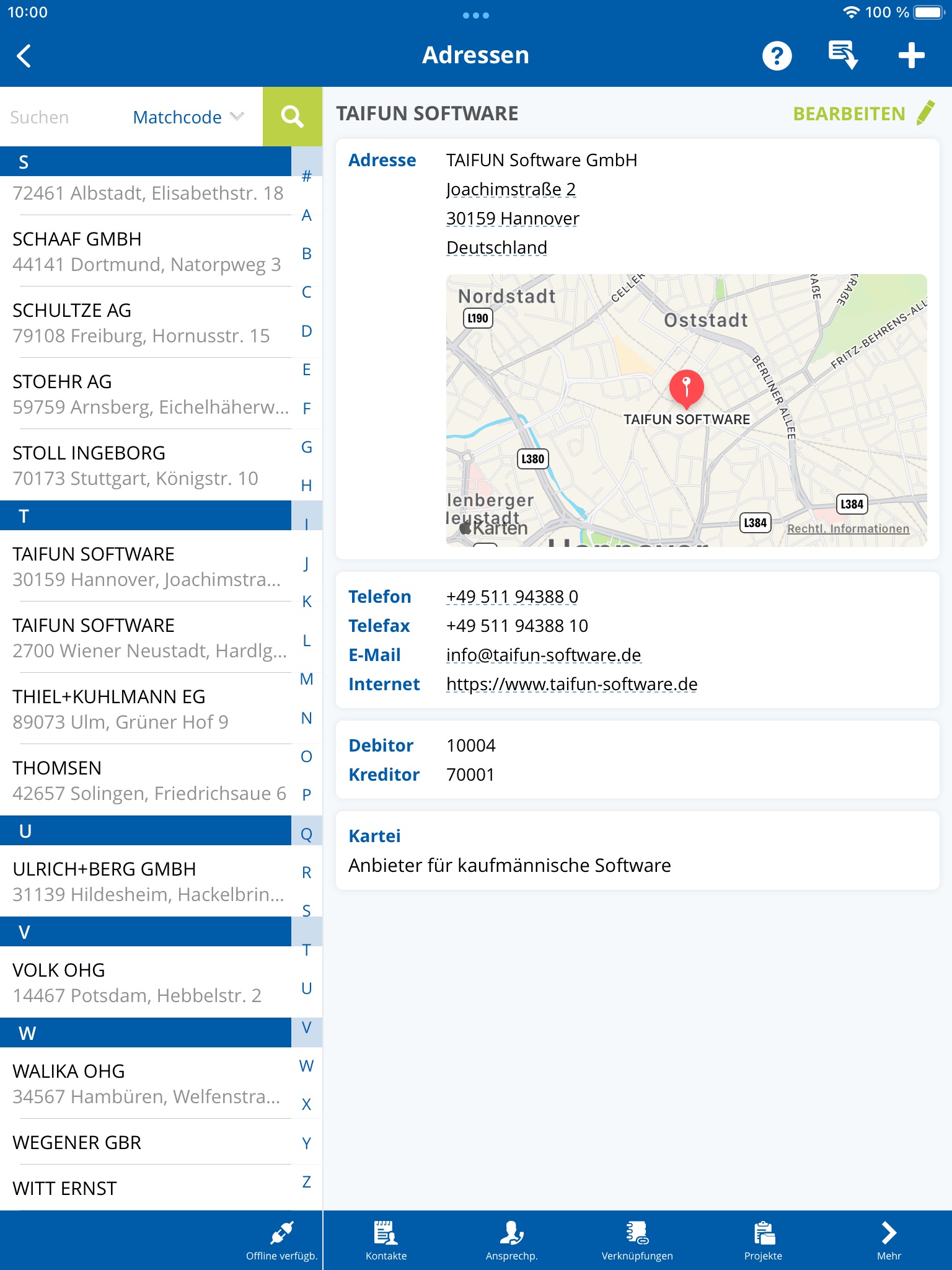 TAIFUN - Handwerker App screenshot 2