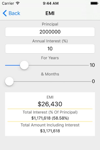 FinCal - Financial Calculator screenshot 2