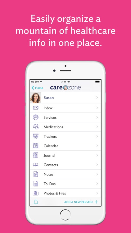 CareZone | Health Info Organizer screenshot-4