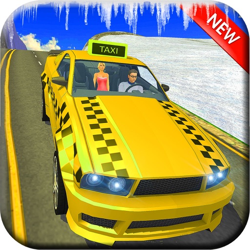 Off Road City Taxi driver: Hill Climb race 3d 2017 icon