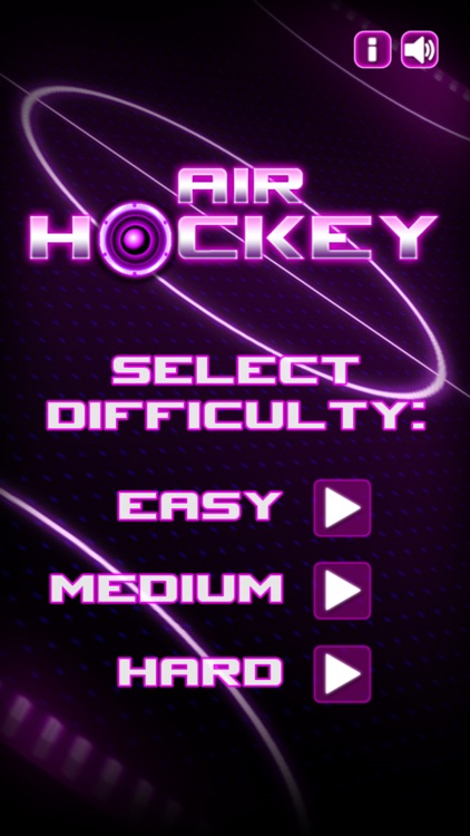 Air Hockey - Glow Stars Neon Light Touch Hockey