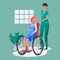 HIOLEZAN is an emoji sticker about the relationship between doctors and patients